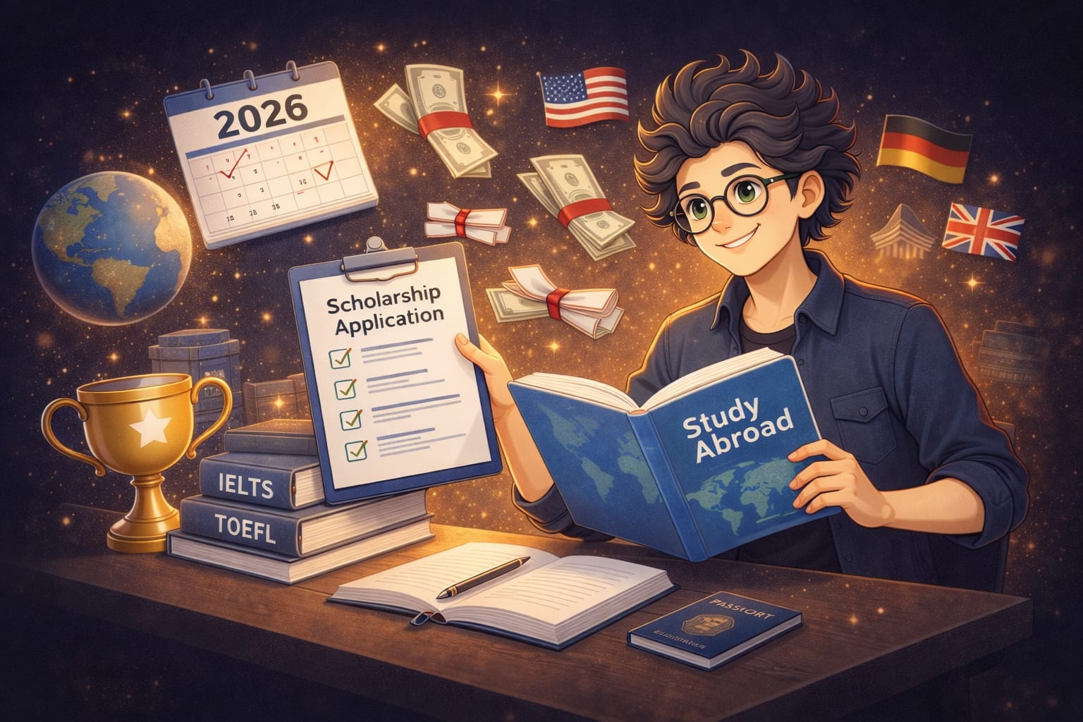 دليل المنح الجامعية الدولية 2026: كيف تزيد فرص قبولك خطوة بخطوة