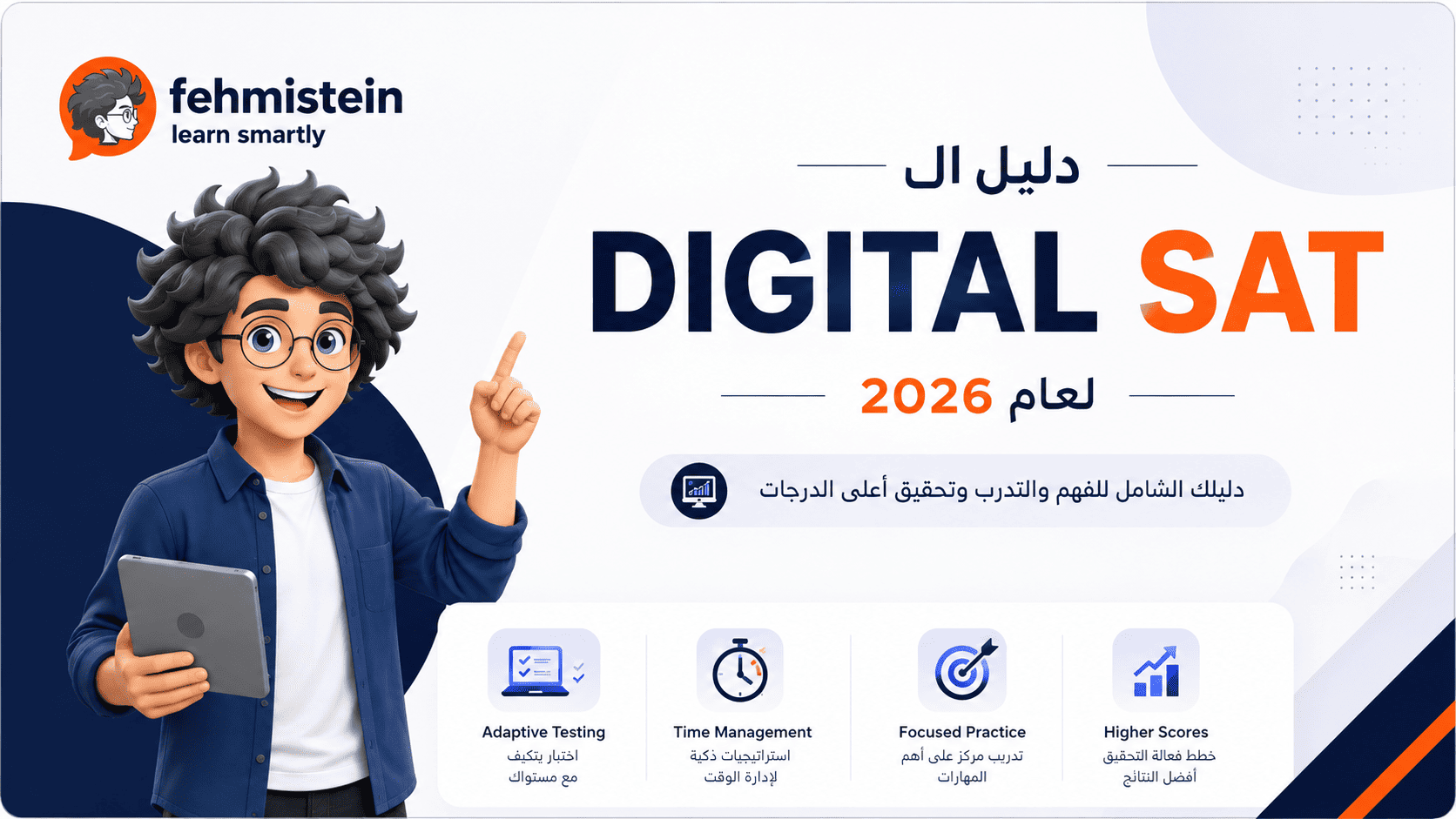 Digital SAT 2026: كل ما تغيّر وكيف تستعد للنجاح في النظام الرقمي الجديد